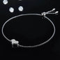 Moissanite 925 Sterling Silver Heart Bracelet - luxurift